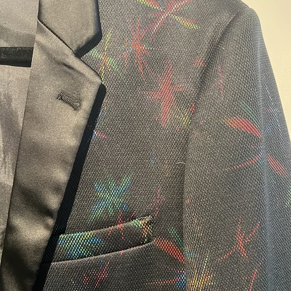 Mens blazer fireworks pattern - Picture 2 of 4